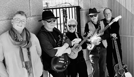 Acronym Band performing live at Festival of King Island on King Island, Tasmania